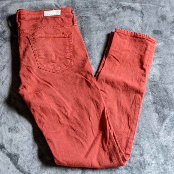 Ag Adriano Goldschmied Denim - AG Slim Ankle Rust Jeans
